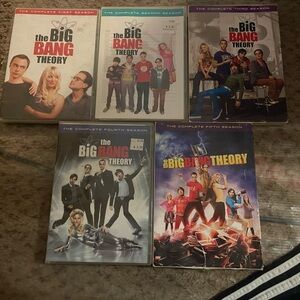 Big Bang Theory seasons 1-5